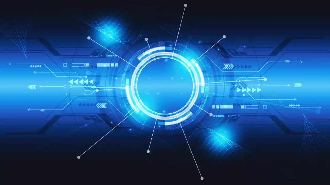Abstract tech background